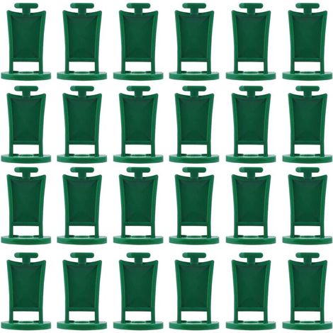50 clip per serra, clip per ombreggiatura, rete per serra, giardino, morsetti per serra, clip, supporto per serra per protezione solare, rete, isolamento, ombreggiatura, morsetto di fissaggio - Crezuo