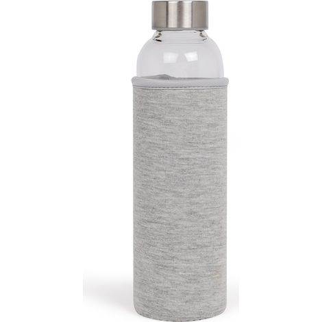 Bouteille isotherme Livoo MEN394 - Inox - Capacité 500 ml + Filtre infuseur + Poche en néoprène (1/4)