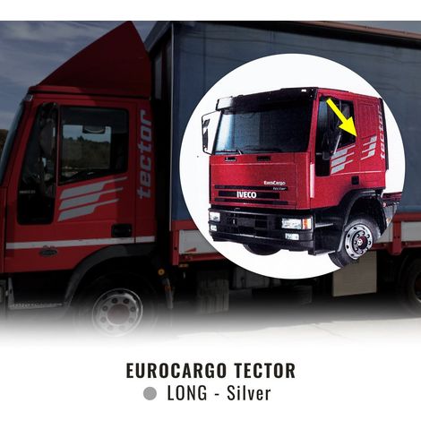 Kit Decorazione Eurocargo Tector - Colore: ARGENTO - Modello: CABINA LUNGA