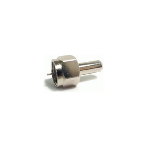 Carico adattatore 75Ohm F con blocco e condensatore