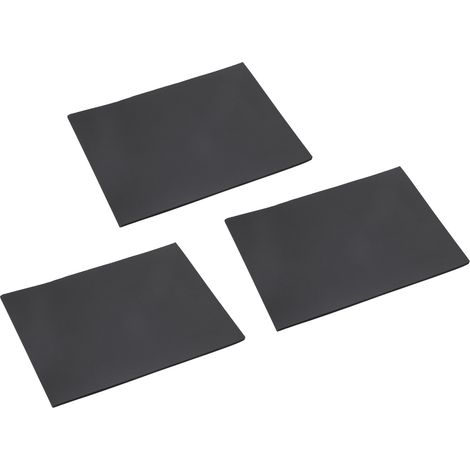 Tapis de Réparation 3 Pièces Noir Imperméable Résistant à la Chaleur (1/5)