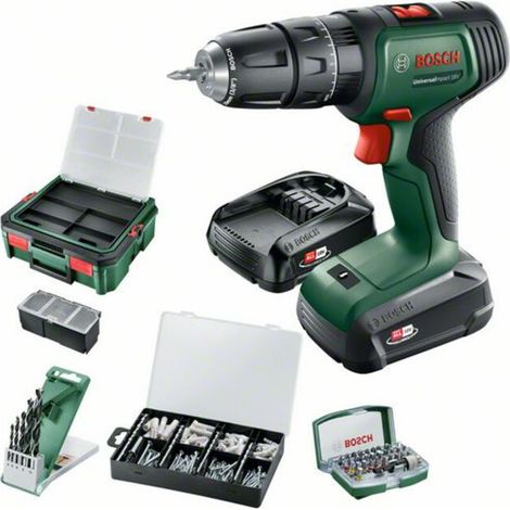 Bosch Akku-Zweigang-Schlagbohrschrauber UniversalImpact 18V + SystemBox (1/5)