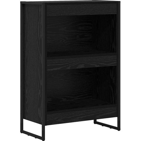 Maison Exclusive - Estantería para libros Roble Negro 60 x 30 x 8