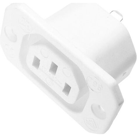 Connectique pour appareils réfrigérants série (connecteur réseau) 796 Kaiser 796/ws-WH embase femelle, verticale Nombre total de pôles: 2 + PE 10 X95192 (1/5)