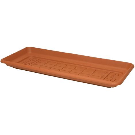 FIORIERA RETTANGOLARE 'MAXI' sottovaso cm 78 x 33