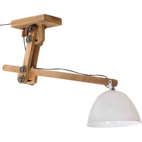 Plafonnier 25 W blanc 105x30x65-108cm E27