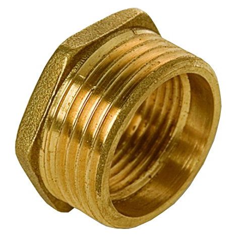 Reduzierstück aus Messing 3/4" x 1"