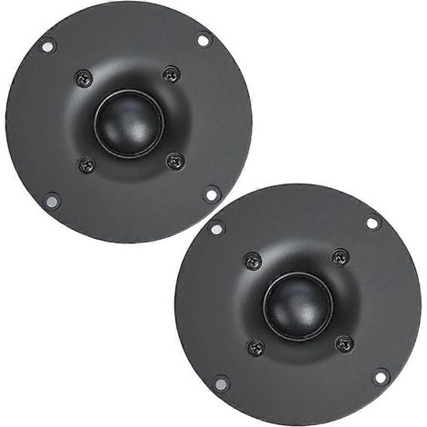 2 pièces 4 pouces Tweeter haut-parleur 8 Ohm 60W HIFI haut-parleur Silk Film Dome audio Treble haut-parleur pour Family (1/5)