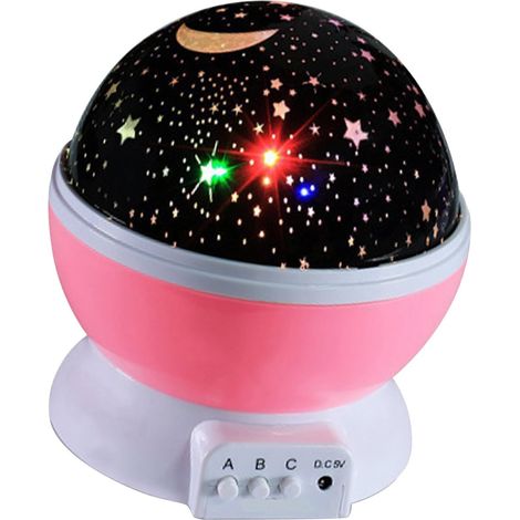 Veilleuse étoilée, Lampe de Bureau Romantique Super Lumineuse DC5V LED Projecteur d'étoiles pour l'apprentissage (1/5)