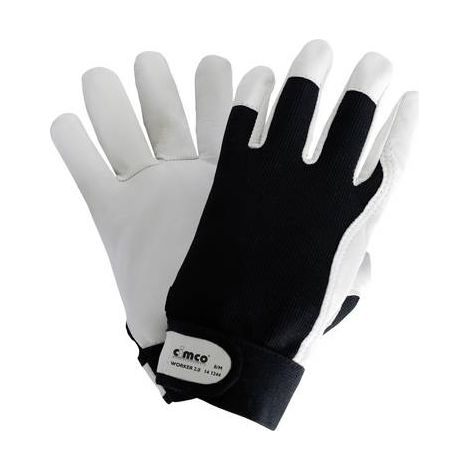 Guantes de protección Cimco worker 2.0 cuero nappa transpirable