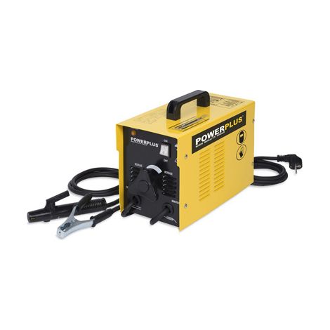 Soldador arco 160amp c/accesorios powx480 powerplus (1/2)