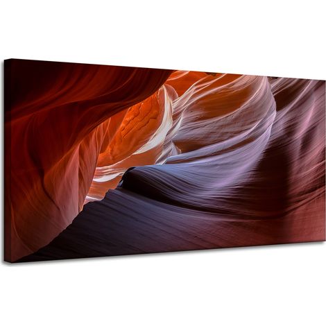 Leinwanddruck Natur Antelope Canyon 120 x 60 cm