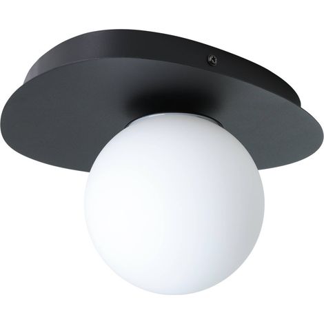 Eglo Wandleuchte Castrovido schwarz 24 x 24 cm warmweiß