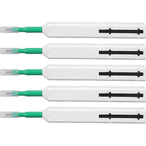 Stück Glasfaser-Steckverbinder-Reinigungsstifte für über 800 Reinigungen, Glasfaserreiniger für 2,5 mm SC ST FC