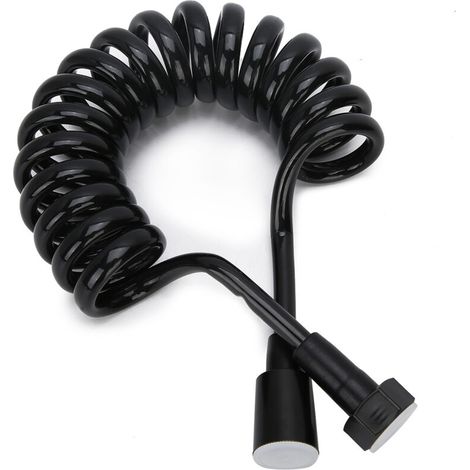 Bidet-Duschschlauch mit 2 m Kupferkappe, flexibler und einziehbarer, federbelasteter Duschschlauch, Zubehör (1/5)