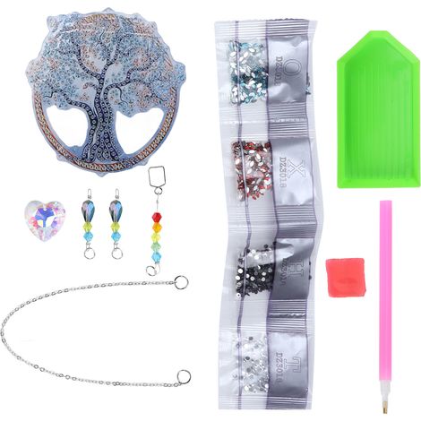 Tableau diamant 5D Arbre de Vie à suspendre à la fenêtre (1/5)