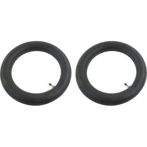 2 chambres à air 2,50/2,75‑10 pouces avec valve droite, en caoutchouc anti-éclatement pour motos 49cc, 50cc et 70cc (1/5)