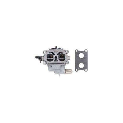 Carburatore compatibile con tosaerba Kawasaki TH23, TH26 e TH34, adatto a motori da 23cc, 25cc e 26cc, kit di accensione con candela incluso, confezione regalo.
