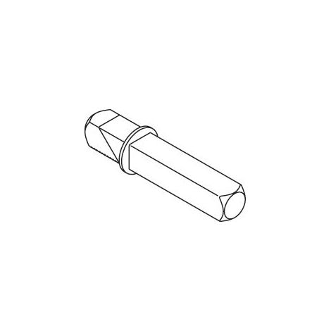 HEWI Wechselstift einseitig72.7, Maß X 29,1-39 mm, Stahl verzinkt
