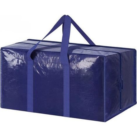 Bolsa de mudanza -Bolsa de almacenamiento -Azul oscuro -74 x 33 x 36 cm (1/5)