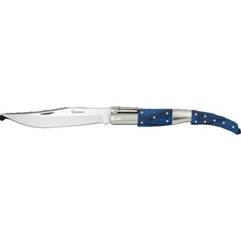 Couteau pliant Martinez Albainox carraca nº 0 bleu acier
