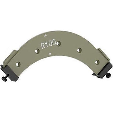 Gabarit d'angle arrondi pour le travail du bois R100 (1/5)