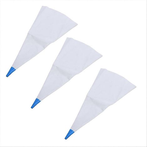 Set mit 3 PVC-Fugensäcken inklusive Abstreifer zum Verfugen, Mauern und Fliesenlegen. Leicht zu reinigen. (1/5)