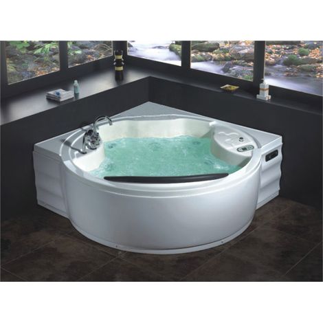 Bagno Italia Vasca Idromassaggio Full optional super accessoriata con riscaldatore da 180x180 cm 22 getti luci per cromoterapia (1/5)
