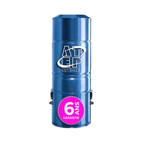 Atepac – Aspiration centralisée hybride 690 AW – Puissance 3378 mm – Débit d'air 215,9 m³/h – Filtration hybride – Garantie 6 ans (1/2)