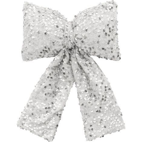 Ribbon - Noeud De Décoration De Noël En Tissu Avec Paillettes Et Sequins - Pour Arbre De Noël Couronne Et Fenêtre - 1 Pièce (1/5)