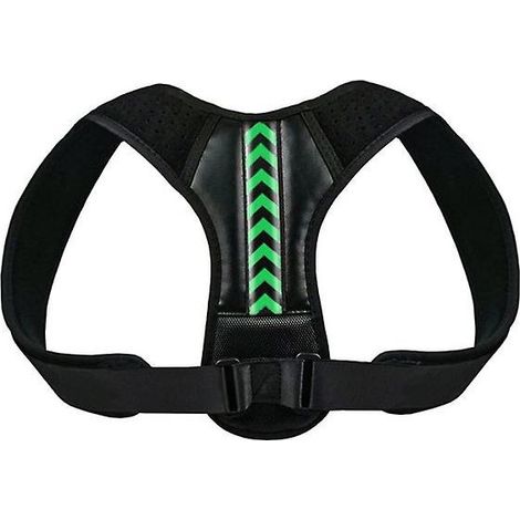 ceinture correctrice de posture ajustable pour le dos et les epaules soutien de la clavicule et de la colonne vertebrale remodelage du corps pour la maison le bureau et le sport orthese pour le h