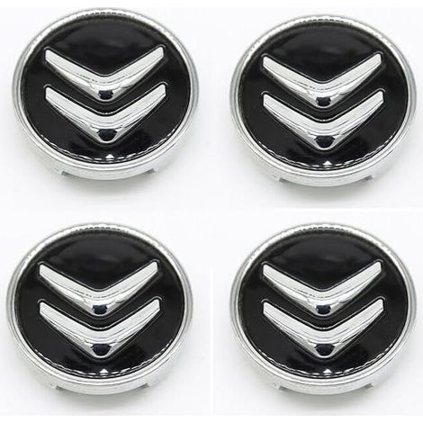 Satz mit 4 Radkappen für Citroën C2 C4 LC5 60 mm, wasserdicht, Zubehör