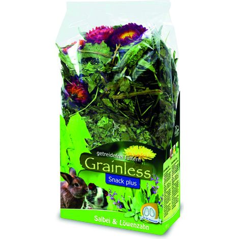 JR Farm Grainless Plus Nagersnack 100 g Salbei & Löwenzahn (1/2)