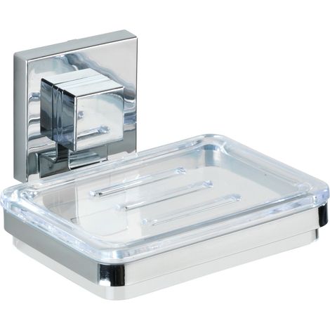 Vacuum-Loc® portasapone in acciaio inox Quadro WENKO (1/5)