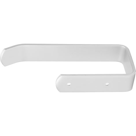 Porte-serviettes mural en aluminium alumine, support pour papier toilette, rangement pour rouleau de papier toilette, réf. 417041, finition mate. (1/5)