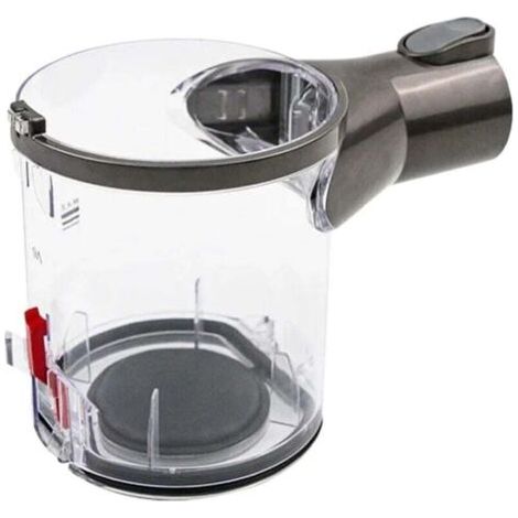 Pair Staubbehälter für Dyson V6 DC58 DC59 DC62 DC72 DC74 Staubsauger, Interface-Behälter-Ersatzteil, Auffangbehälter-Ersatz für Akku-Staubsauger, Teilenummer 965660-01