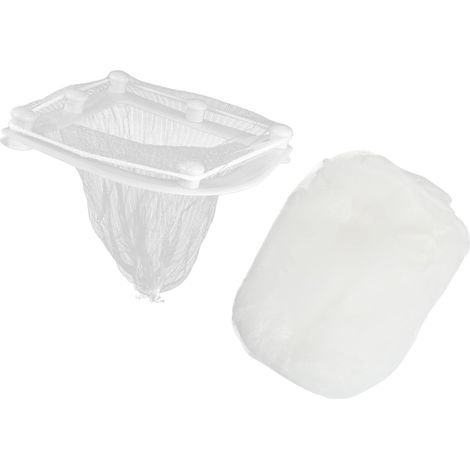 Ensembles: Filtre De Drainage Pour Évier De Cuisine à Strainer Avec Sachets Filtrants Et Support Gris Pour Capturer Débris Alimentaires Et Éviter Obstructions (1/5)