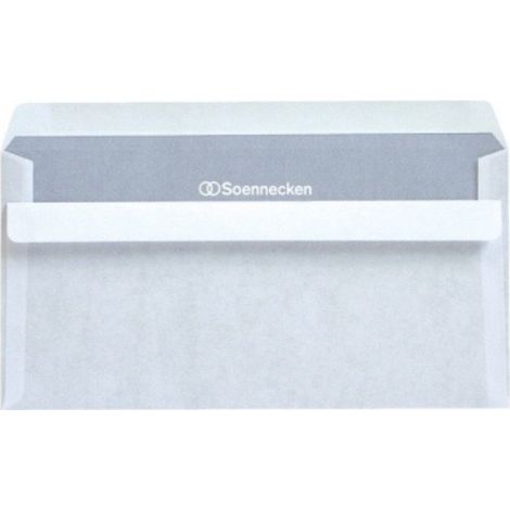 Soennecken Briefumschlag Format des Umschlages: DIN lang Maße: 220 x 110 mm (B x H) (1/2)