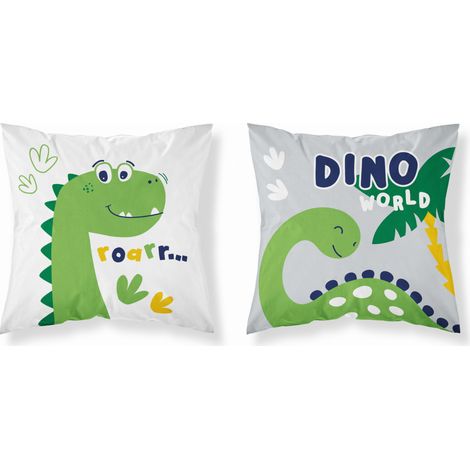 Federa per cuscino neonato 40x40 Dino COTONE (1/2)