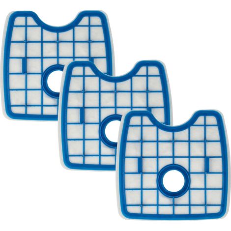 vhbw set da 3x filtri sostituisce Philips 432200494172, CP0109/01, CP0109 per robot aspirapolvere - unità filtrante