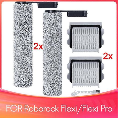 Roborock Flexi/Flexi Pro Nass-/Trockensauger-Zubehörpaket mit Bürsten, Rollen und HEPA-Filter (1/5)