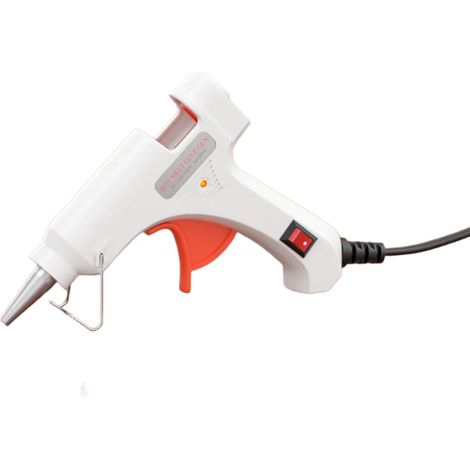 Pistolet à colle thermofusible 70W, avec 30 bâtons de colle thermofusible (1/4)