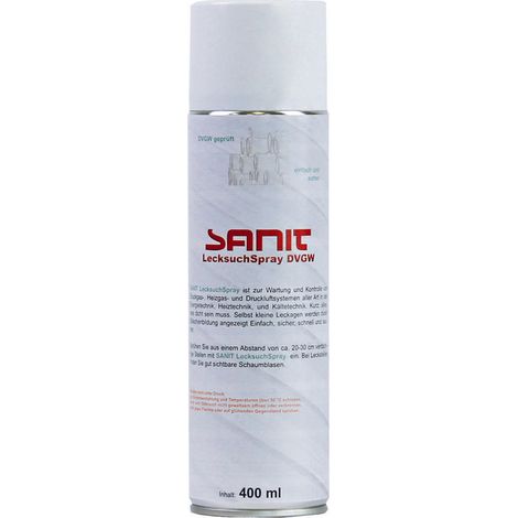Sanit Chemie LecksuchSpray DVGW-geprüft, Dose 400 ml 3030