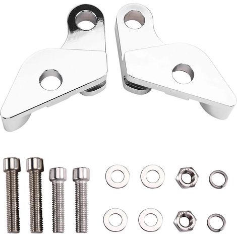 Kit de descenso para motocicleta V Rod Night-Rod para Harley V-Rod Muscle VRSCF VRSCAW Night Rod Special VRSCDX VRSCD Cromado (1/5)