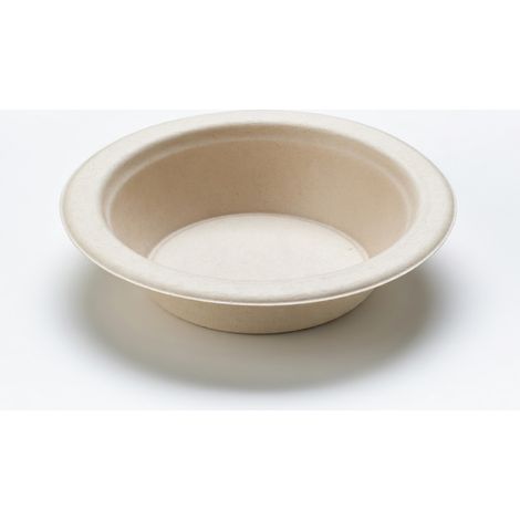 Bol jetable naturel 16 oz pour dessert glacé à emporter