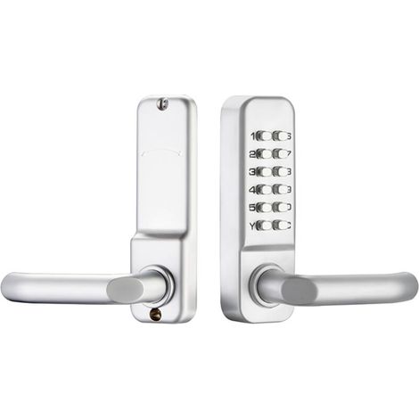 Mechanical combination locks, door locks, interior and exterior wooden office door combination locks (1/5)
