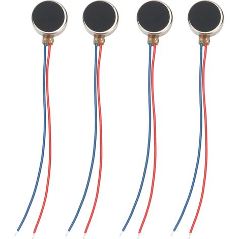 Mini-Flachvibrationsmotor, 30 Stück, für Smartphones und Tablets, 3 V, 12000 U/min, ultradünn (1/5)