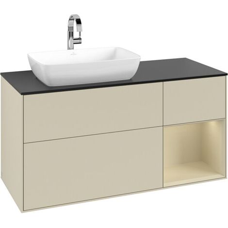Villeroy & Boch F812HJHJ Meuble sous-lavabo Finion F81 (1/3)