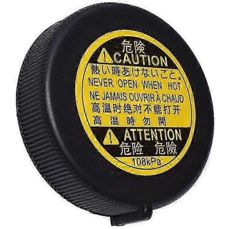 Bouchon du vase d'expansion pour récupération du liquide de refroidissement moteur (compatible avec les références 16475-51010 et 16401-30011) (1/5)