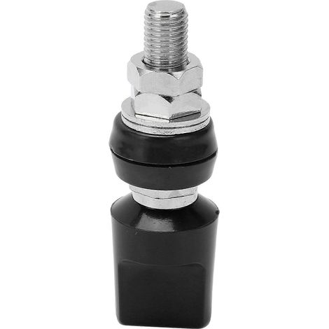 Bornier en laiton multifonctionnel, 4 mm, couvercle plat, M8, 100 A, courant élevé, avec douille, noir